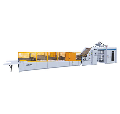 CE 차폐와 골판지를 위한 1500x1500mm 고속도 플루트 라미네이터 기계 160m/Min 20 kw