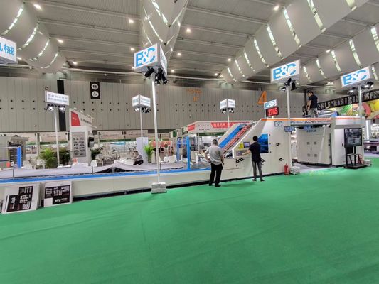 전기 운전 5층 시트에서 시트 라미네이팅 기계 300gsm-10mm 카드보드와 B E 플라이트