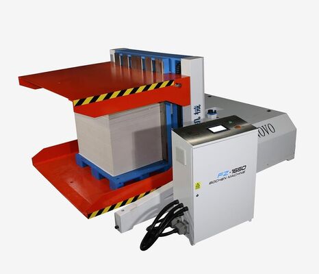 최소 시트 크기 400X380mm 자동 플루트 종이 라미네이터 최대 용지 크기 1500X1500mm 또는 1700X1700mm 및 라미네이팅 기계 지원