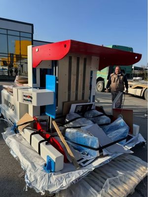 PT-1300/1650 인쇄 및 포장용 1.5톤 적재 중량 및 50*60cm 최소 재료 크기의 파일 터너 기계