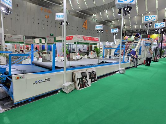 서보 제어 방식의 고속 5겹 골판지 시트 대 시트 라미네이팅 기계