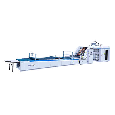150-800gsm 380v를 만드는 널을 위한 자동적인 플루트 라미네이터 20kw 150m/Min