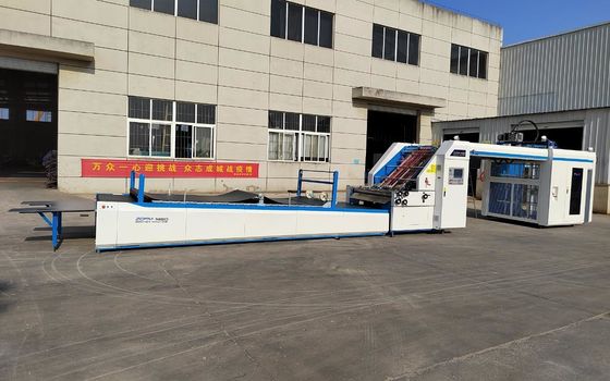 인노부 자동고속 플루트 라미네이터 기계 300gsm-10mm 골판지재 기계