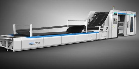완전히 시트에 대한 라미네이팅 시트를 위한 자동고속 플루트 라미네이터 기계 2200x2200mm