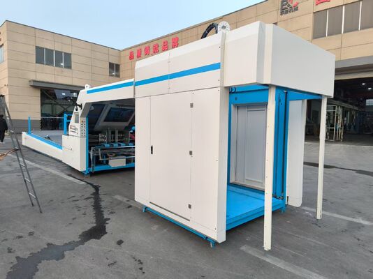 Automatic Servo High Speed Flute Laminator Laminating Machine For Corrugated Cardboard Packaging 200m/Min